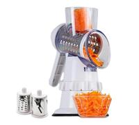 Grattugia Di Formaggio Rotante - Shredder Manuale Pesante, Elicottero Compatto Per Frutta E Verdura | A Fessura Di Alimenti Efficienti, Patate, Preparazione Del Pasto Cucina Per Strumenti Di Gr