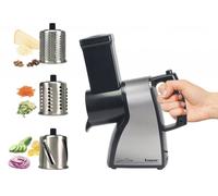 Grattugia Elettrica Affettaverdura 3 Rulli Formaggio Noci Biscotti Pane Frutta