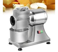 Grattugia elettrica commerciale per formaggio, resistente, 39,9 kg/ora, con secchio in acciaio inox, per cene e cucine