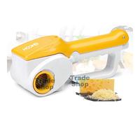 GRATTUGIA ELETTRICA CORDLESS RICARICABILE DOPPIO RULLO 12W KIT RICARICA BATTERIA