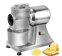 Grattugia elettrica per formaggio, 550 W, trituratore per alimenti resistente, in acciaio inox, per uso commerciale e domestico