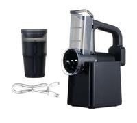 Grattugia elettrica per formaggio - ABS PP 40 W 2000 mAh 250 giri/min | Affetta verdure automatica con funzione ricaricabile, preparazione di cucina, grattugia di noci e formaggio, processore