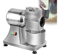 Grattugia elettrica per formaggio e frutta, strumento da cucina in acciaio inox per preparare senza sforzo