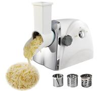 Grattugia elettrica per formaggio e verdure per affettare e triturare, ideale per cucine commerciali e domestiche