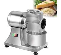 Grattugia Elettrica Per Formaggio | Grattugia Elettrica Rotante Commerciale In Acciaio Inox Per Formaggio, Burro, Pane, Crusca | Macchina Per Grattugiare Grandi Briciole Di Pane Da 88 Libbre/ora