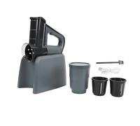 Grattugia elettrica per formaggio, tagliaverdure automatico multifunzione in acciaio inossidabile ABS con batteria da 2600 mAh, ricaricabile tramite USB, per domestica, campeggio