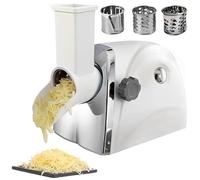 Grattugia elettrica per formaggio, trituratore rotativo per macinare rapidamente e preparare insalate