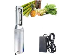 Grattugia elettrica per noce di cocco, trituratore automatico per canna da zucchero, zucca, taro, ananas e verdure, per sbucciare e affettare ad alta efficienza