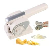 Grattugia Elettrica Portatile, Tritatutto Elettrico Per Formaggio, Controllo Con Un Tocco, Affettatrice Rotante Ricaricabile Automatica, Facile Da Pulire, Per Formaggio, Noci, Cioccolato & Verdure