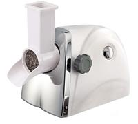 Grattugia Elettrica Professionale con 3 Lame in Acciaio Inox, Tritatutto e Tagliaverdure, Dischi Intercambiabili per Frutta, Verdure e Formaggi per Cucina, Formaggio, Verdure e Patate