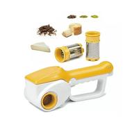Grattugia elettrica ricaricabile doppio rullo per formaggio cucina casa HM-6112