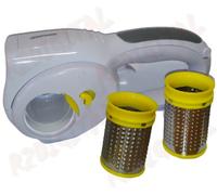 GRATTUGIA ELETTRICA RICARICABILE ZEPHIR ZHC28 DUE RULLI IN ACCIAIO POTENZA 25w [EEK: A]