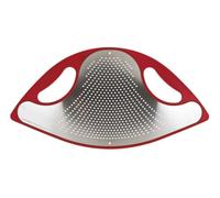 Grattugia flessibile FLEXY by VICEVERSA design, ergonomica, salvaspazio, rosso