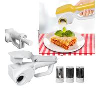 Grattugia Formaggio Elettrica Ricaricabile Doppio Rullo Cucina Casa
