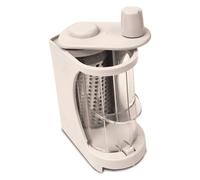 Grattugia Ghidini Cipriano 2504 Easy Acea da tavolo con manovella Bianco e inox