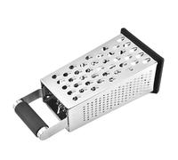 Grattugia, Grattugia per Formaggio, Manico Antiscivolo Quattro Lati Grattugia, Grattugia Alimenti Per Grattugia Fine, Medio E Grattugia, Grattugia Di Carote E Zenzero, Preparazione Di Cibo E