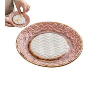 Grattugia in ceramica, 12,80 cm, rotonda, smaltata, utensile da cucina