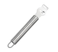Grattugia Limone,Grattugia Limone,Pelapatate Pelapatate in acciaio inox arancione | Strumento di sbucciatura del limone, tagliapatate d'arancia, strumento portatile ed efficace