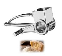 Grattugia Manuale A Manovella Multiuso In Metallo Formaggio Verdura Cucina