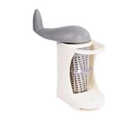 GRATTUGIA Manuale A MANOVELLA per Formaggio con Rullo in Acciaio Inox 430