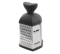 Grattugia multifunzione a 6 lati in acciaio inox con base antiscivolo
