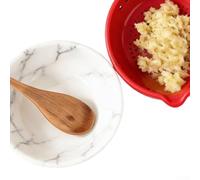 Grattugia per aglio fatta a mano con motivi a cinque fori e ciotola di raccolta per macinare efficacemente spezie ed erbe (H)