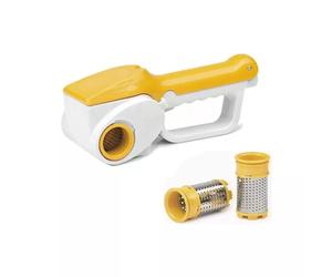 GRATTUGIA PER FORMAGGIO ELETTRICA RICARICABILE DA CUCINA RULLO IN ACCIAIO