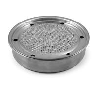 Grattugia per Formaggio Manuale Gratta Formaggi Con Contenitore - Grattugiera MAde IN Italy Diametro 20cm_ Vintage- Sud Italia- Tradizione - Alluminio Certificato Per Alimenti