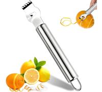 Grattugia per Limoni,Zester Formaggi Manuale in Acciaio Inox,Pelapatate al Limone Professionale Microplane Grattugia Peelers al Limone per Cocktail al Gin,Lime e Arance,Utensile da Cucina Zestenreißer