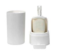 Grattugia per sapone, Sapone solido per il macinino del sapone, Scatola di macinazione del sapone da parete creativa, Portasapone per il lavaggio delle mani, Dispenser di sapone per bagno Cucina