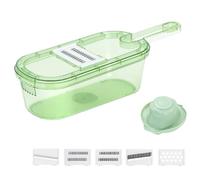 Grattugia per verdure manuale, tagliaverdure multifunzione, accessorio da cucina con manico ergonomico per taglio di cavolo carota e cipolla