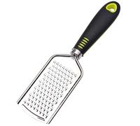 Grattugia piccola in acciaio inox, affettatrice per parmigiano, grattugia al limone, manico in silicone per patate, zucchine, carote, mele, cavoli e formaggi molli, 1 pezzo