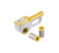 Grattugia Regina Ricaricabile con 2 Rulli Resistente + Base Ricarica Adattatore