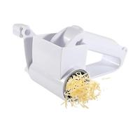 Grattugia rotante per formaggio, grattugia rotante manuale per formaggio, classica grattugia rotante per formaggio con manico, affettatrice a mano con lame in acciaio inox, lavabile in lavastoviglie