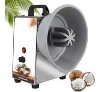 Grattugia verticale for cocco,macchina elettrica for la lavorazione del cocco con copertura antipolvere for la lama,3 velocità regolabili, strumento elettrico commerciale for la rimozione della polpa
