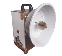 Grattugia verticale per cocco, macchina per la lavorazione del cocco regolabile a 3 velocità, manici e piedini antiscivolo, con 1 lama e coperchio antipolvere, strumento elettrico professionale per