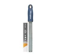 Grattugia Zester Blu Denim Ideale per Agrumi, Formaggio a Pasta Dura, Zenzero, C