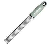 Microplane Grattugia Zester Verde Salvia ideale per Agrumi, Formaggio a Pasta dura, Zenzero, Cioccolato e Noce Moscata con Lama Fine - Made in USA