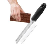 Grattugie in acciaio inossidabile Spazzola antiscivolo piccola in acciaio | Trituratore per formaggio, cioccolato, noci, spezie, frutta, verdura, aglio, zenzero, agrumi, parmigiano, noce moscata