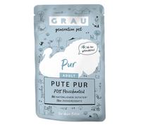 GRAU Adult Senza cereali 32 x 125 g umido per gatto - Tacchino puro