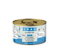 GRAU Adult Senza Cereali 6 x 200 g Alimento umido per gatti - Pollame & pesce di mare