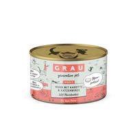 GRAU Adult Senza Cereali 6 x 200 g Alimento umido per gatti - Pollo con Carote & Erba gatta