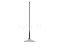 Grau Falling Leaf Lampada da incasso a sospensione LED, cromo/nero - 200 cm