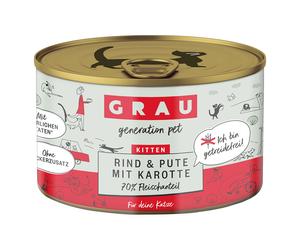 GRAU Grandi Golosi Kitten senza cereali 6 x 200 g - Pollo & Anatra