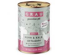 GRAU Grandi Golosi Senza Cereali 6 x 400 g - Pollo e Vitello