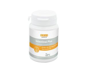 GRAU L’originale Intestinal Plus compresse, Per la rigenerazione della flora intestinale, con importanti probiotici e batteri intestinali, 1 confezione da 60 pezzi, integratore alimentare per cani e gatti