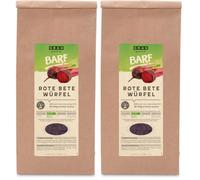 GRAU - l'originale - verdure essiccate per BARF per cani - cubetti di barbabietola rossa, confezione da 2 (1 x 500 g), alimento complementare per cani