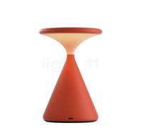 Grau Salt Lampada ricaricabile LED, arancione