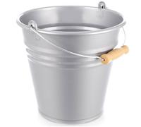 Grauer Plastikeimer 10 l