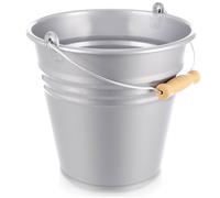 Graues Plastikeimer 7 l